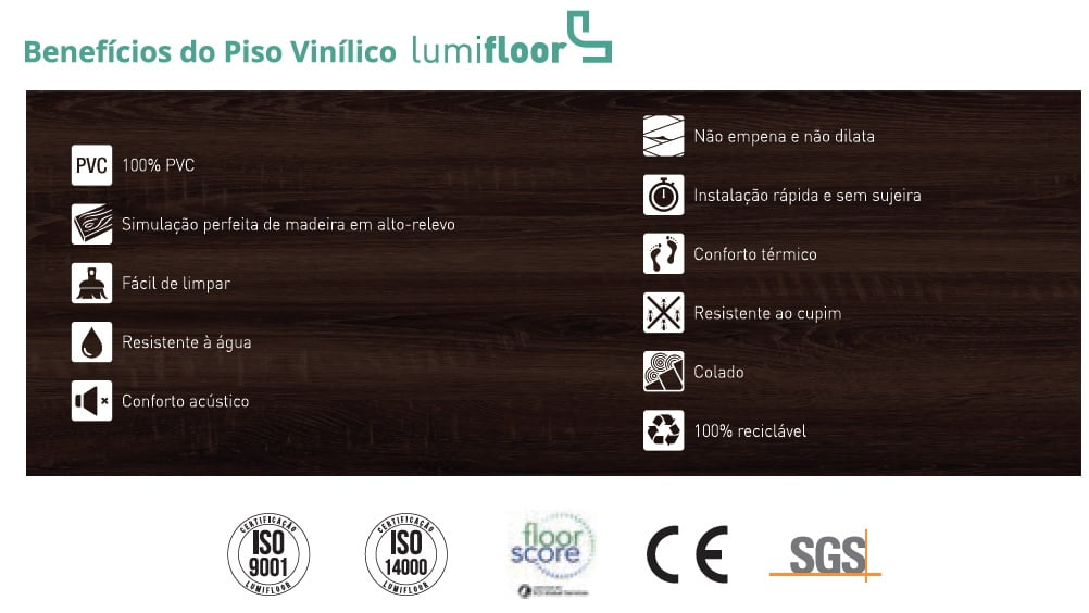 vinilico lumifloor exclusive informações