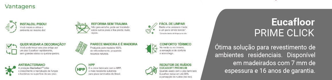 Piso Laminado especificações técnicas