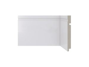 Rodapé 480 branco de poliestireno com 150mm altura Santa Luzia 