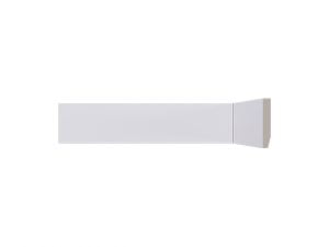 Rodapé LEV51 branco de poliestireno com 50mm de altura Santa Luzia 