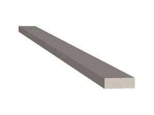 Filete cinza titanium de poliestireno com 23,5mm de largura Santa Luzia 