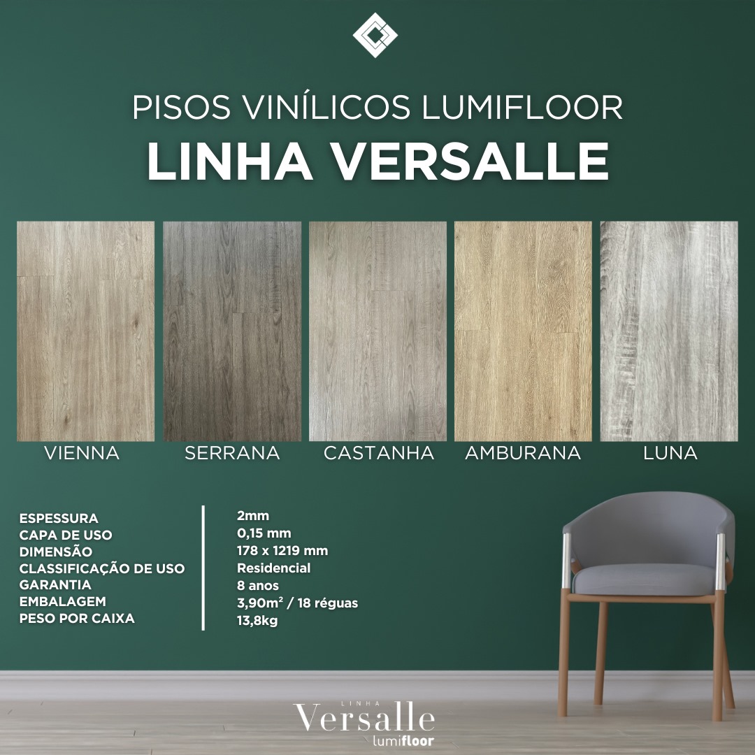 piso vinilico Lumifloor Versalle